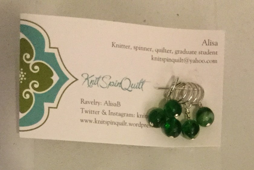 GlowGreen stitch markers