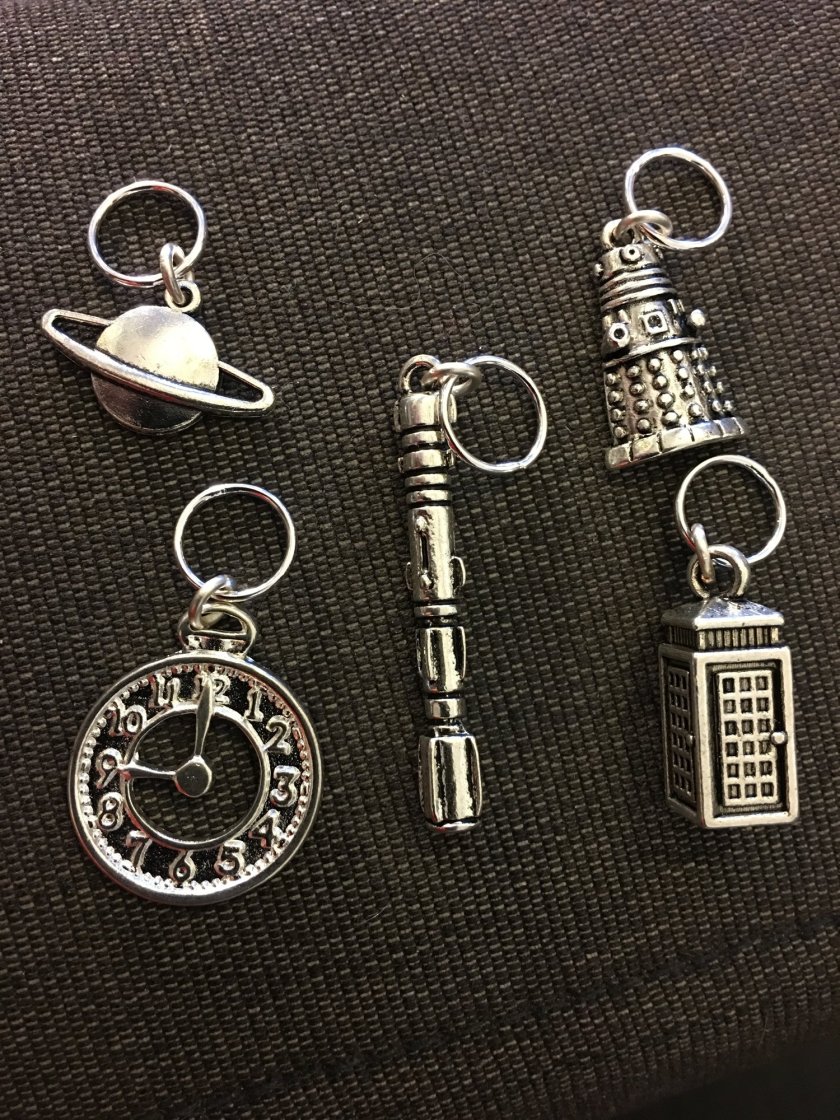 Doctor Who Stitch markers